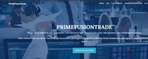 PrimeFusionTrade website possible scam