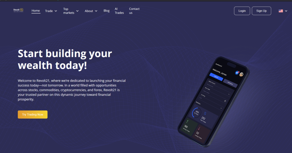 revolt21 fake website